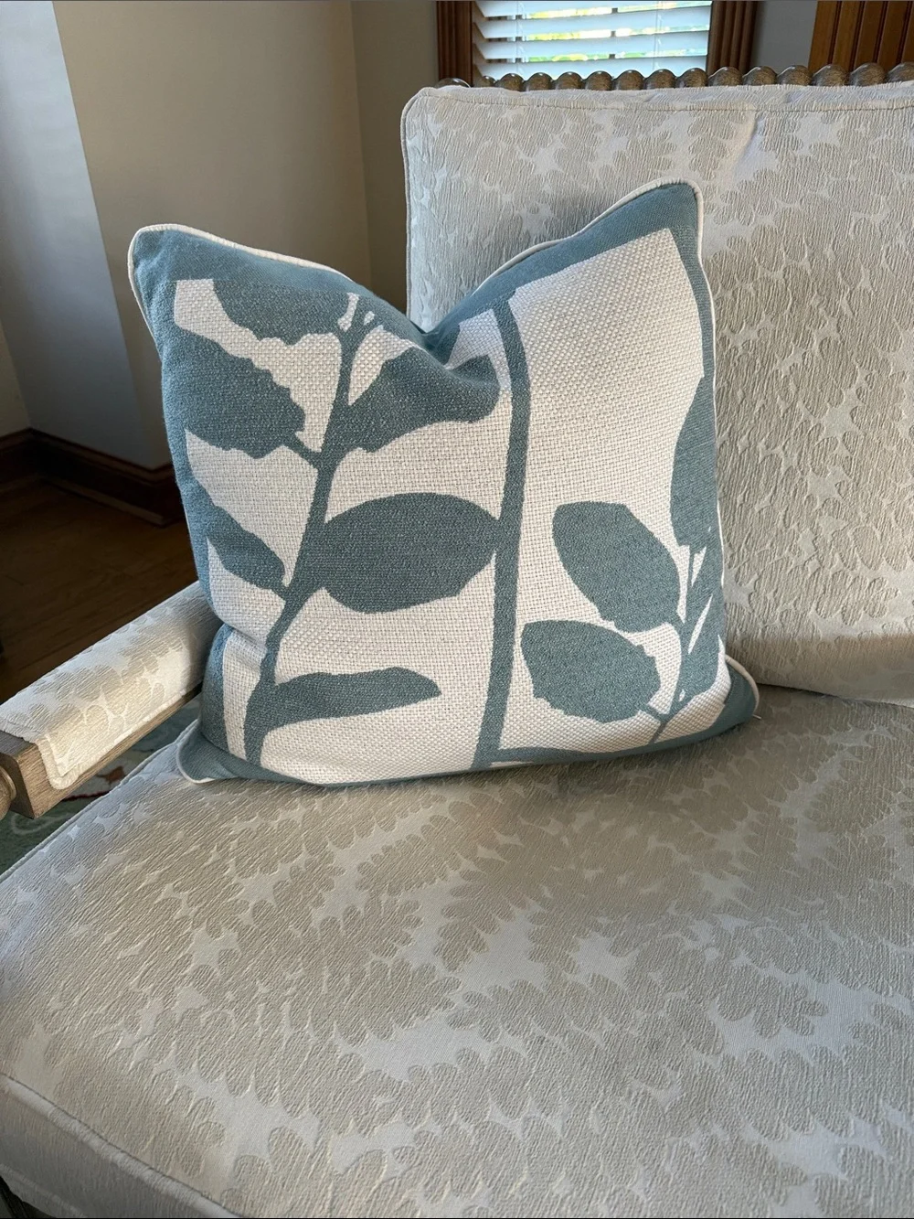 (2) Frontgate Indoor/Ourdoor Pillows